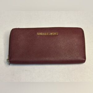 Michael Kors Burgundy Wallet